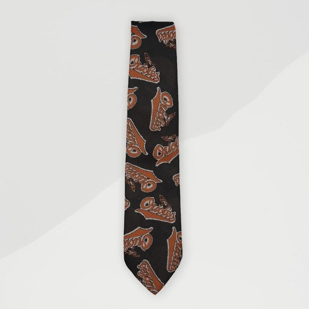 Ralph Marlin Milwaukee USA Orioles Men's Tie‎ 100% Polyester 60'' Length